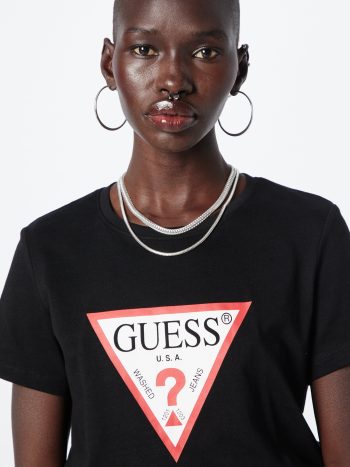 تیشرت لوگو قرمز guess